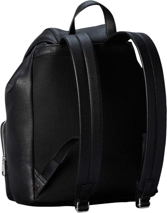 Calvin Klein Logo Strap Flap Backpack