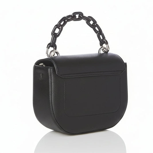 DKNY Tomi Chain Top Handle Crossbody handbag in the color Marshmallow