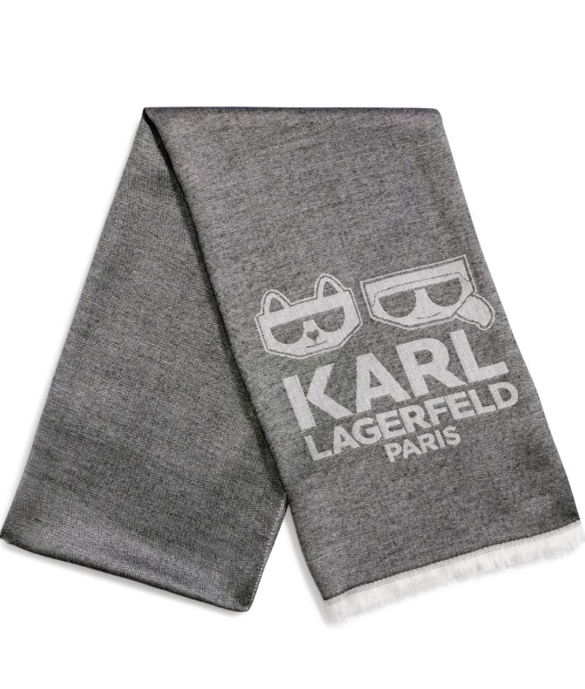Karl Lagerfeld & Choupette Pashmina Scarf