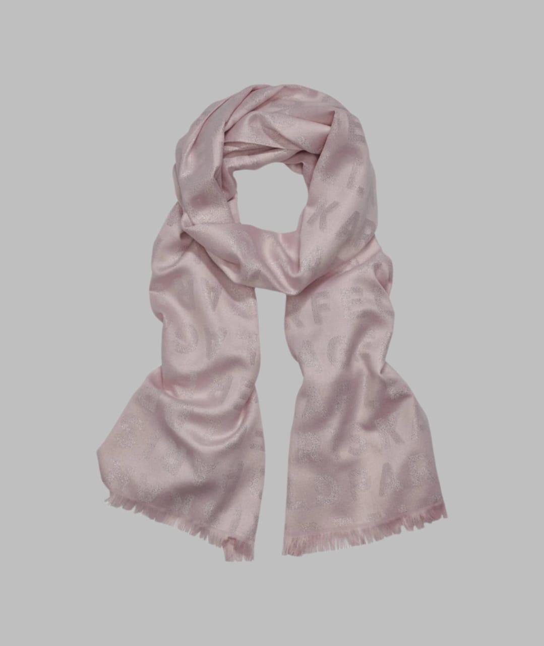 Karl Lagerfeld Pink pashmina scarf