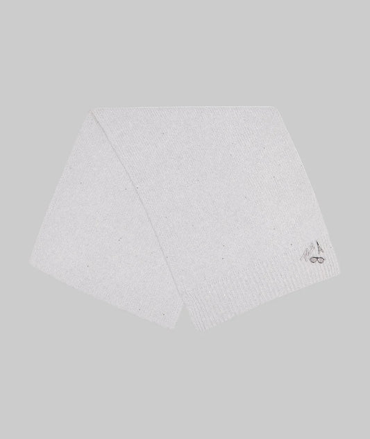 karl Lagerfeld SEQUIN YARN ivory colour SCARF