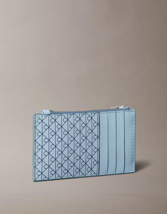 Calvin Klein Emblem Top Zip Cardcase