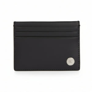 Calvin Klein Jeans Hardware Cardcase in black leather