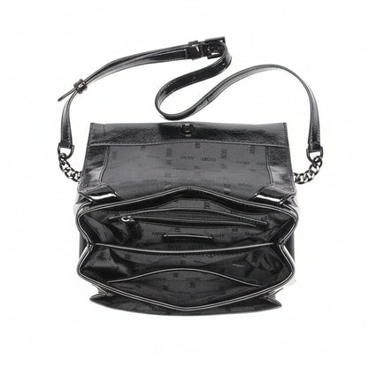 DKNY Evie Flap Shoulder bag in black material