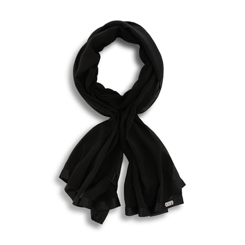 DKNY women's black accessories scarf