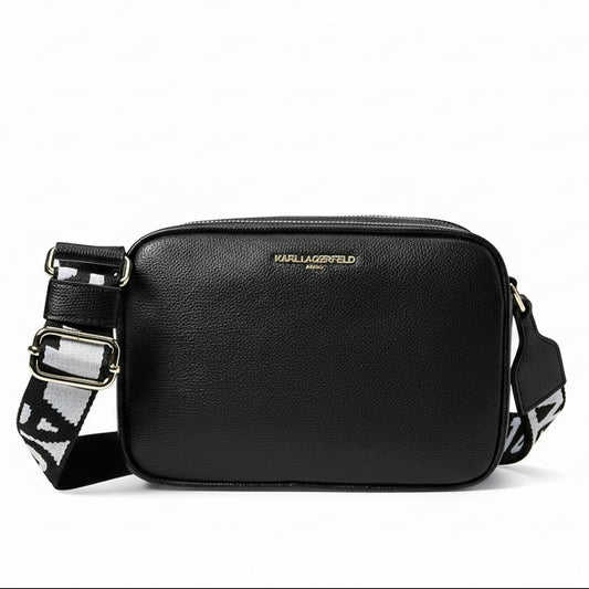 Karl Lagerfeld black Paris Maybelle Crossbody bag