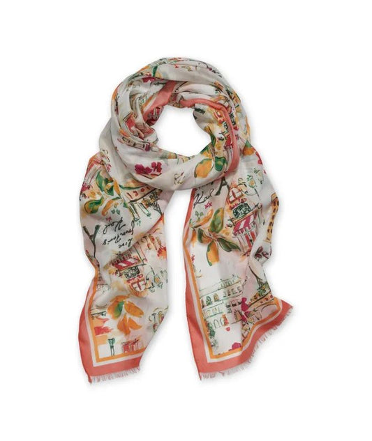 Karl Lagerfeld Scarf SUMMER IN PARIS OVERSIZED