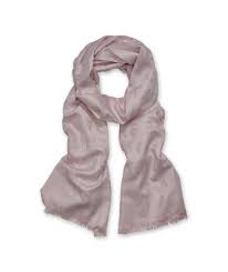 Karl Lagerfeld Signature scarf with a metallic icon print