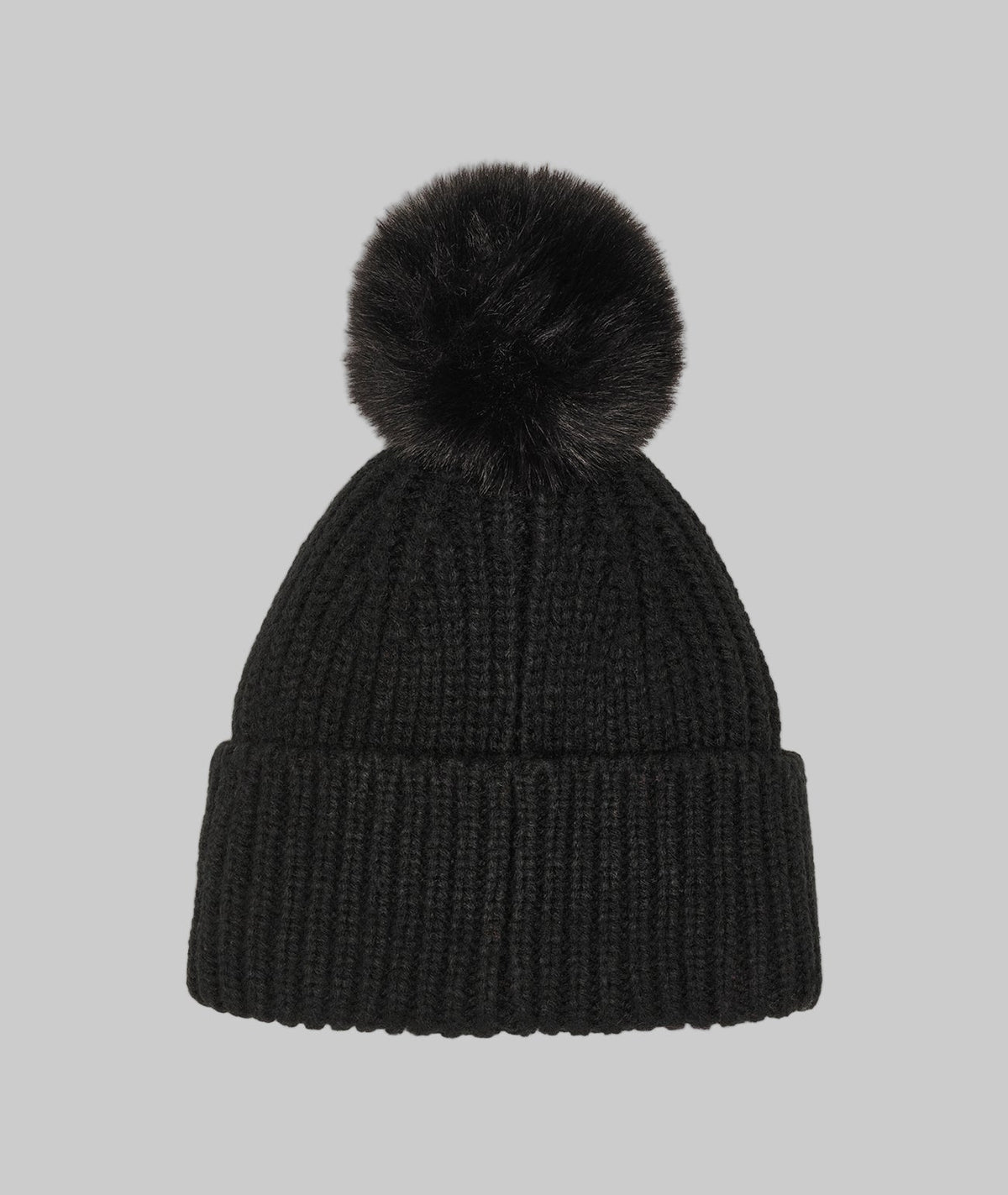 Karl Lagerfeld Paris Sassy Choupette Faux Fur Pom Beanie