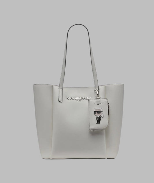 Karl Lagerfeld Paris Louise Tote in white