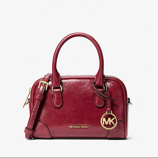 Michael Kors Thompson Extra-Small Distressed Convertible Satchel