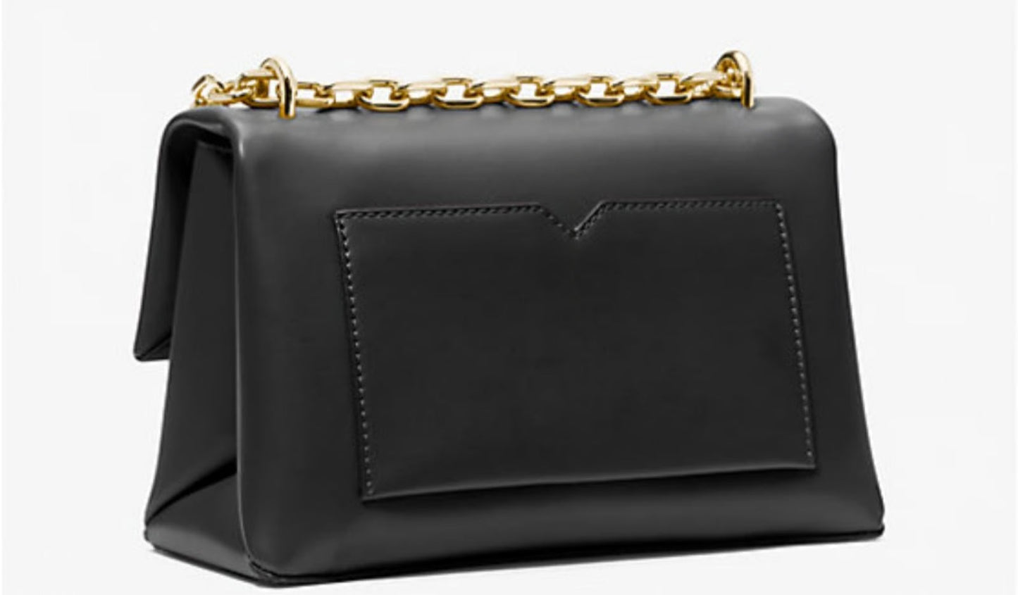 Michael Kors Cece shoulder bag in black leather
