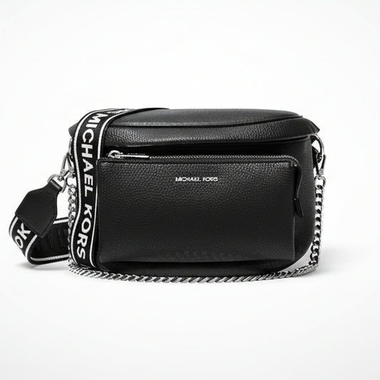 Michael Kors Slater Medium Sling Pack-Black