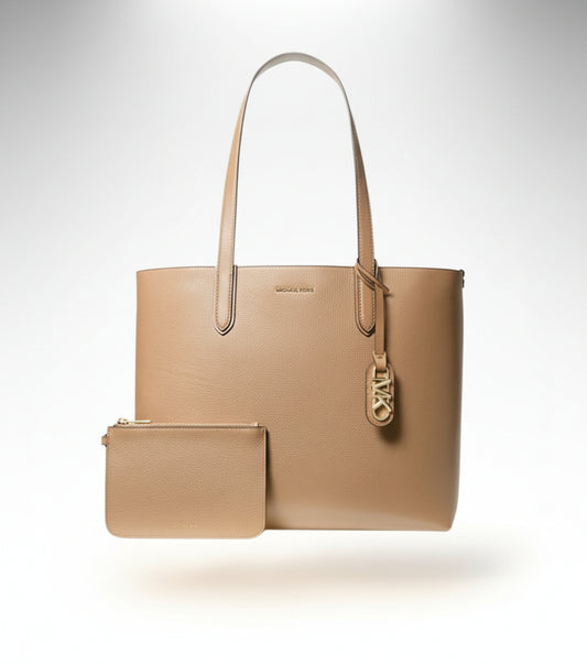 Michael Kors Eliza Extra-Large Pebbled Leather Reversible Tote Bag