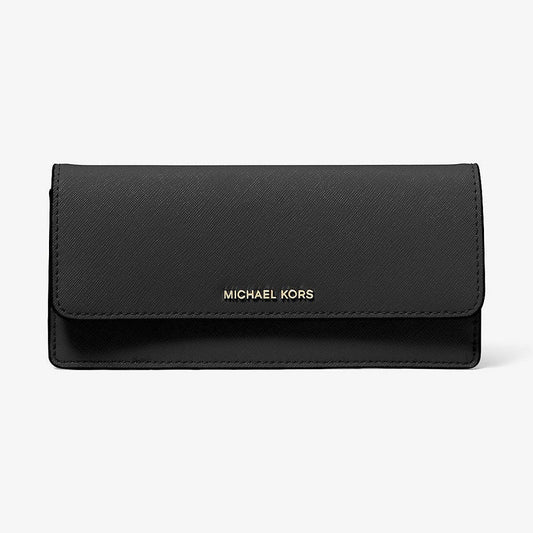 Michael Kors Jet Set Large Saffiano Leather Snap Front Wallet