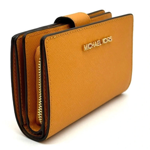 Michael Kors crossgrain leather wallet